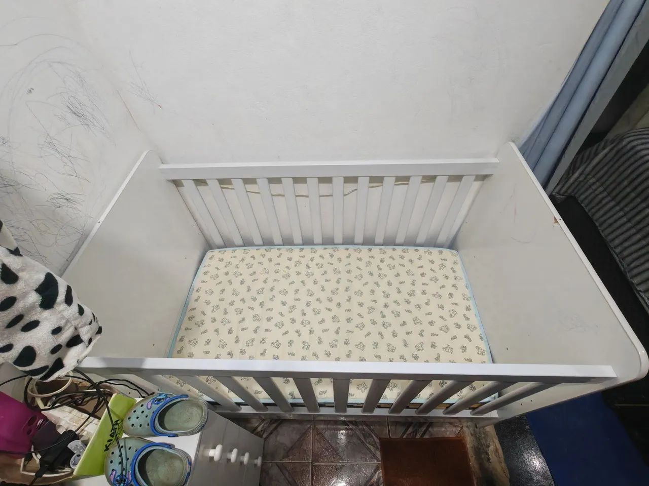 Berço bem conservado 450,00 Completo - Foto 5