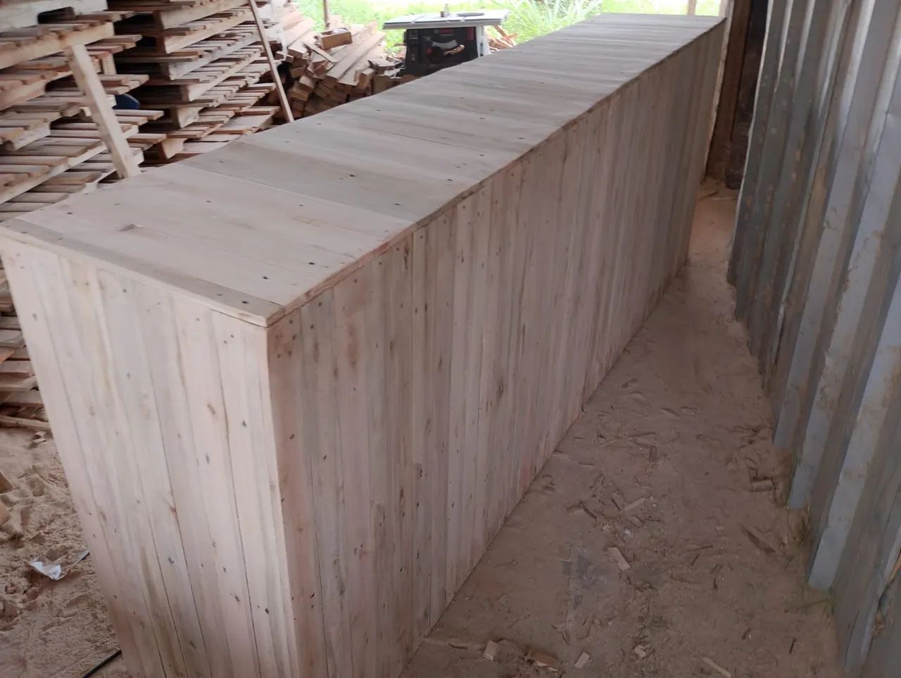 Balcão de pallet  - Foto 3