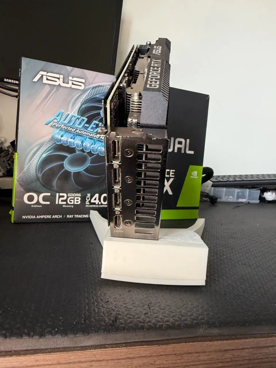 Rtx 3060 12gb ASUS - selada - com caixa - Foto 3