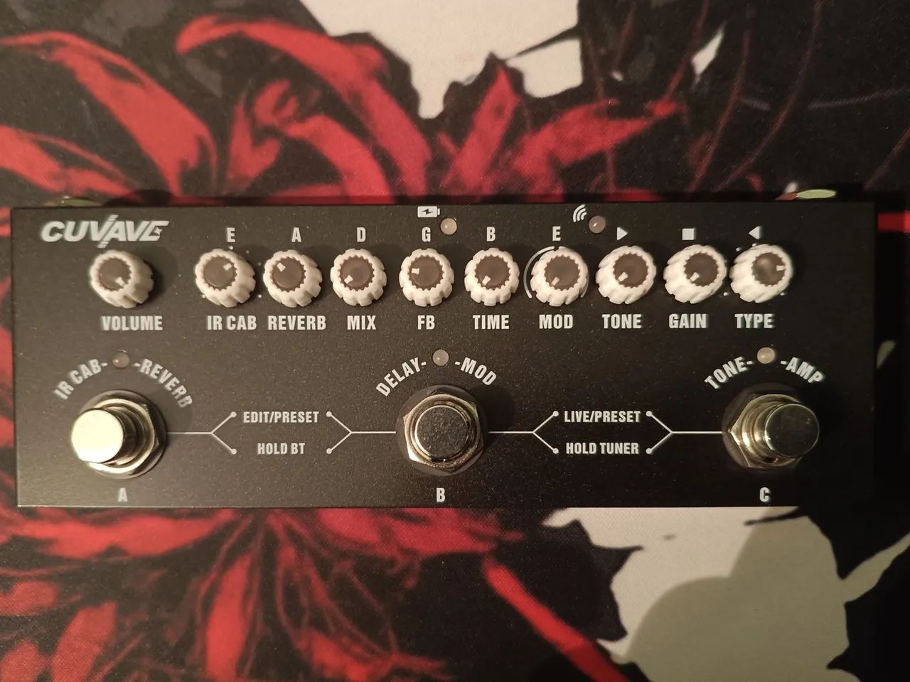 Amplificador e pedal cuvave  - Foto 3