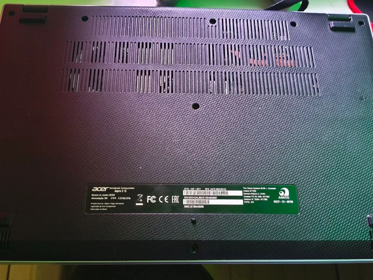 Notebook Acer aspire 3 ryzen 5.  - Foto 3