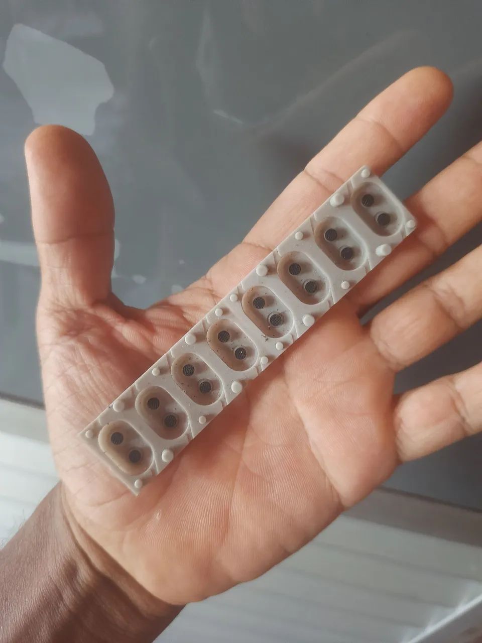 Borracha teclados