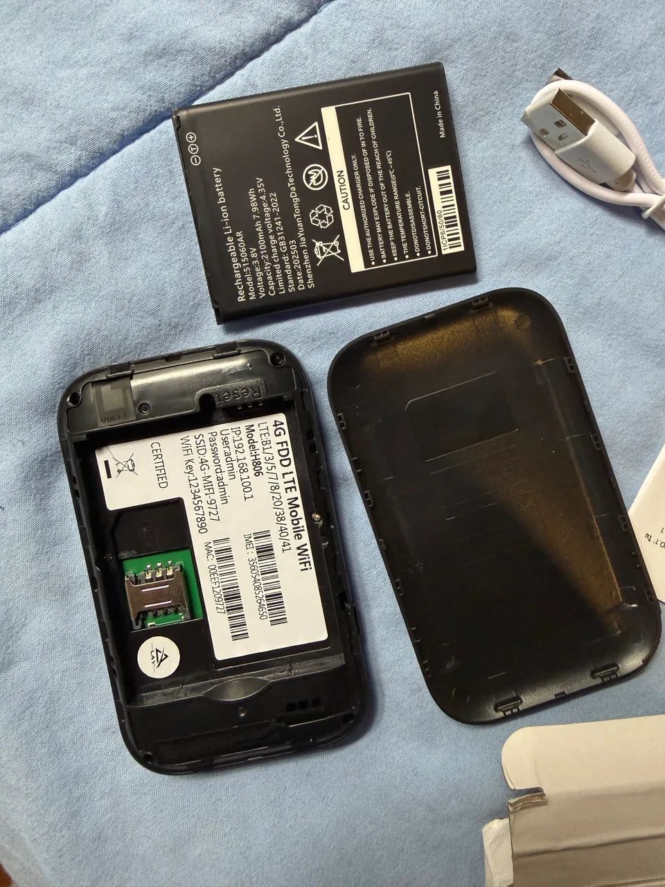 Mini Moden Roteador Móvel 4G / 5G 150mbps - Foto 3