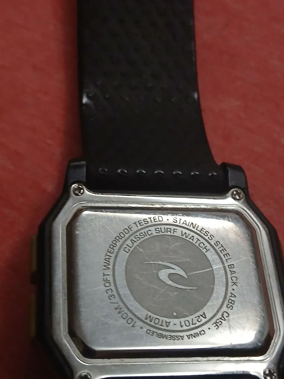 RELÓGIO DIGITAL RIP CURL ATOM A2701 ORIGINAL PERFEITO ESTADO - Foto 4