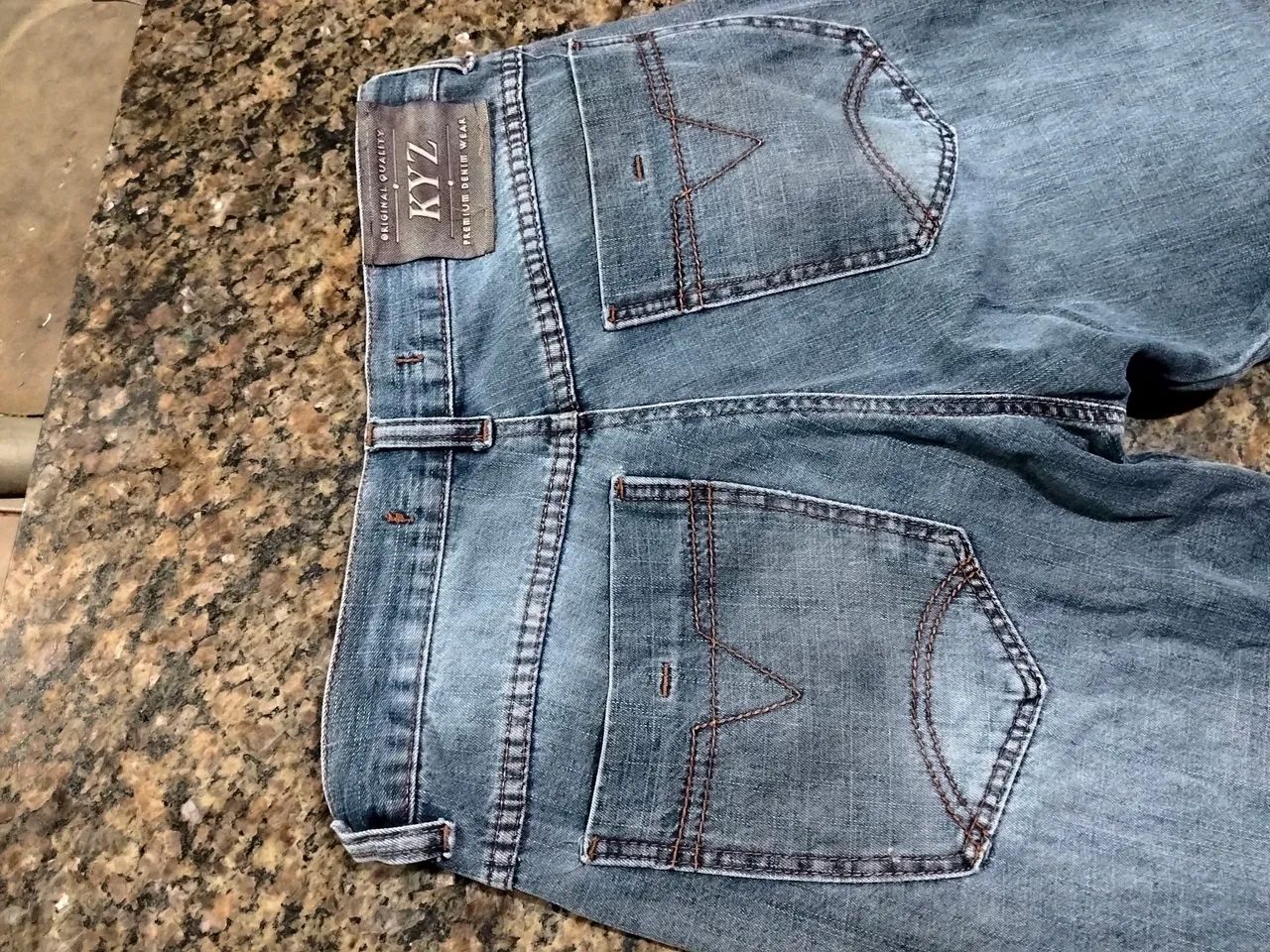 cal ça jeans masculina kyz 42 - Foto 2