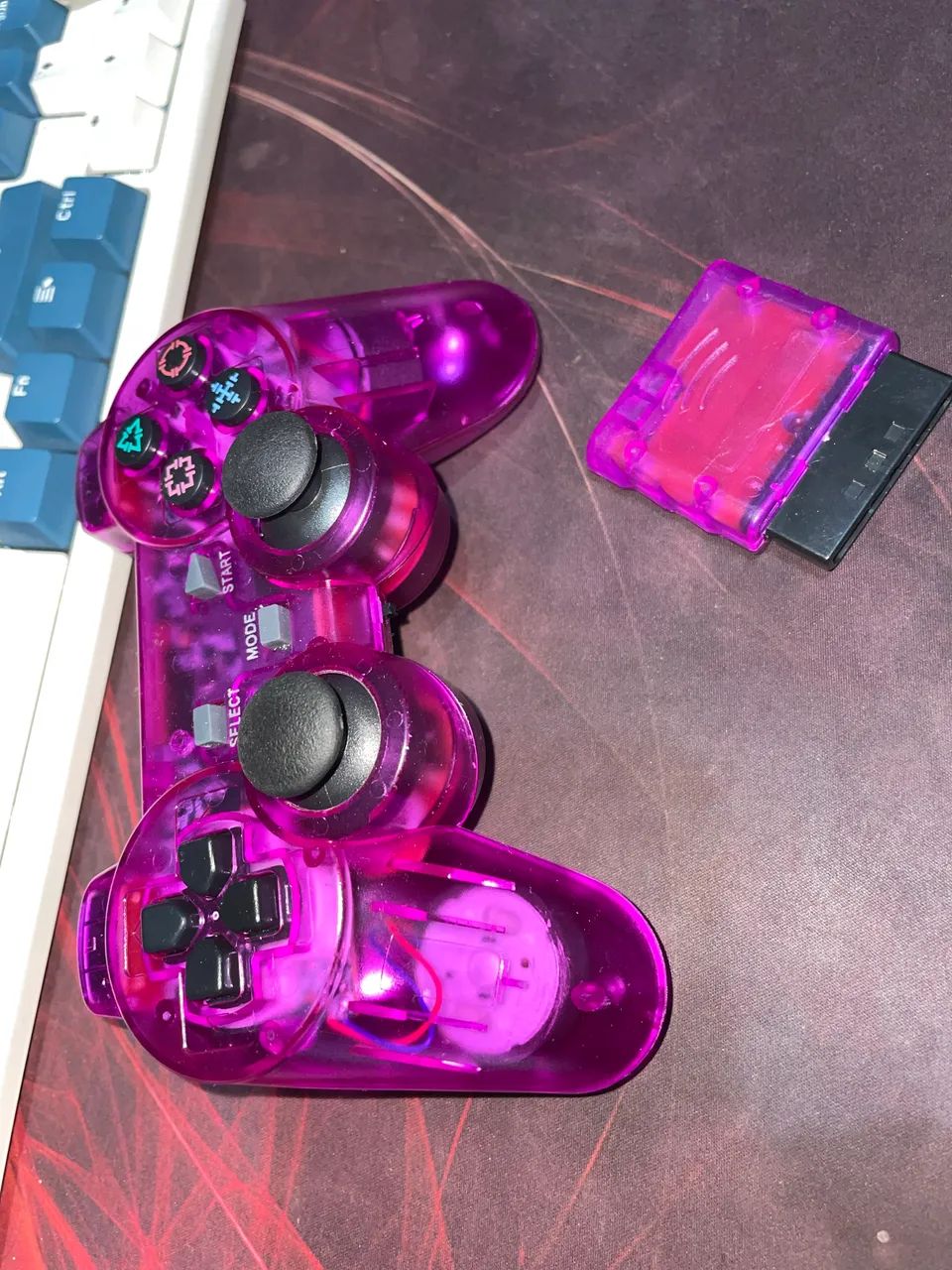 CONTROLE SEM FIO PS2  