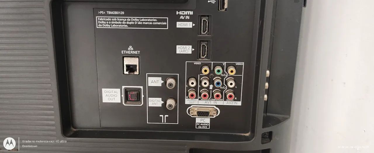 Para ver os jogos da Copa em tela grande -TV 42" Panasonic Vieira ( NÃO É SMARTV) - Foto 2