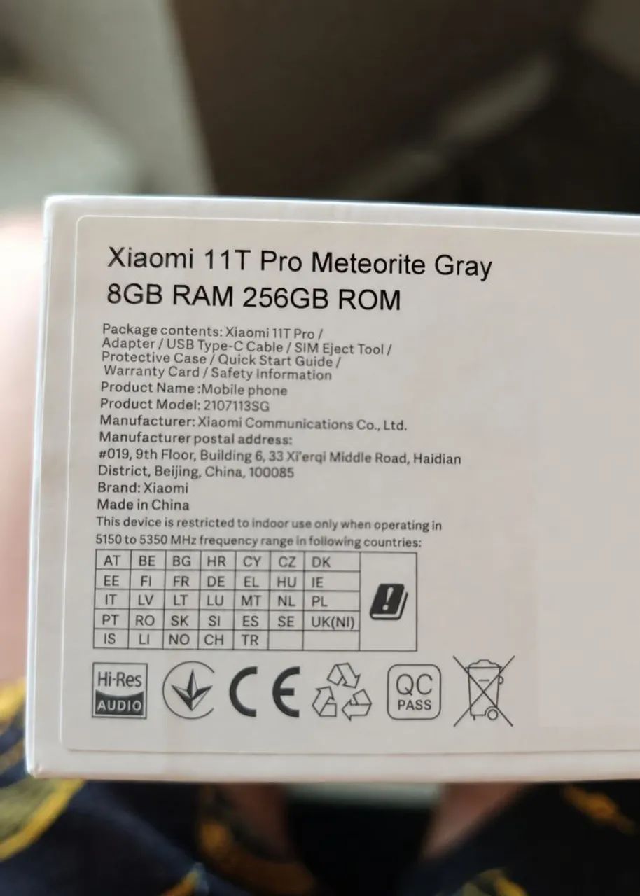 Celular Xiaomi 11 T PRO usado - Foto 5