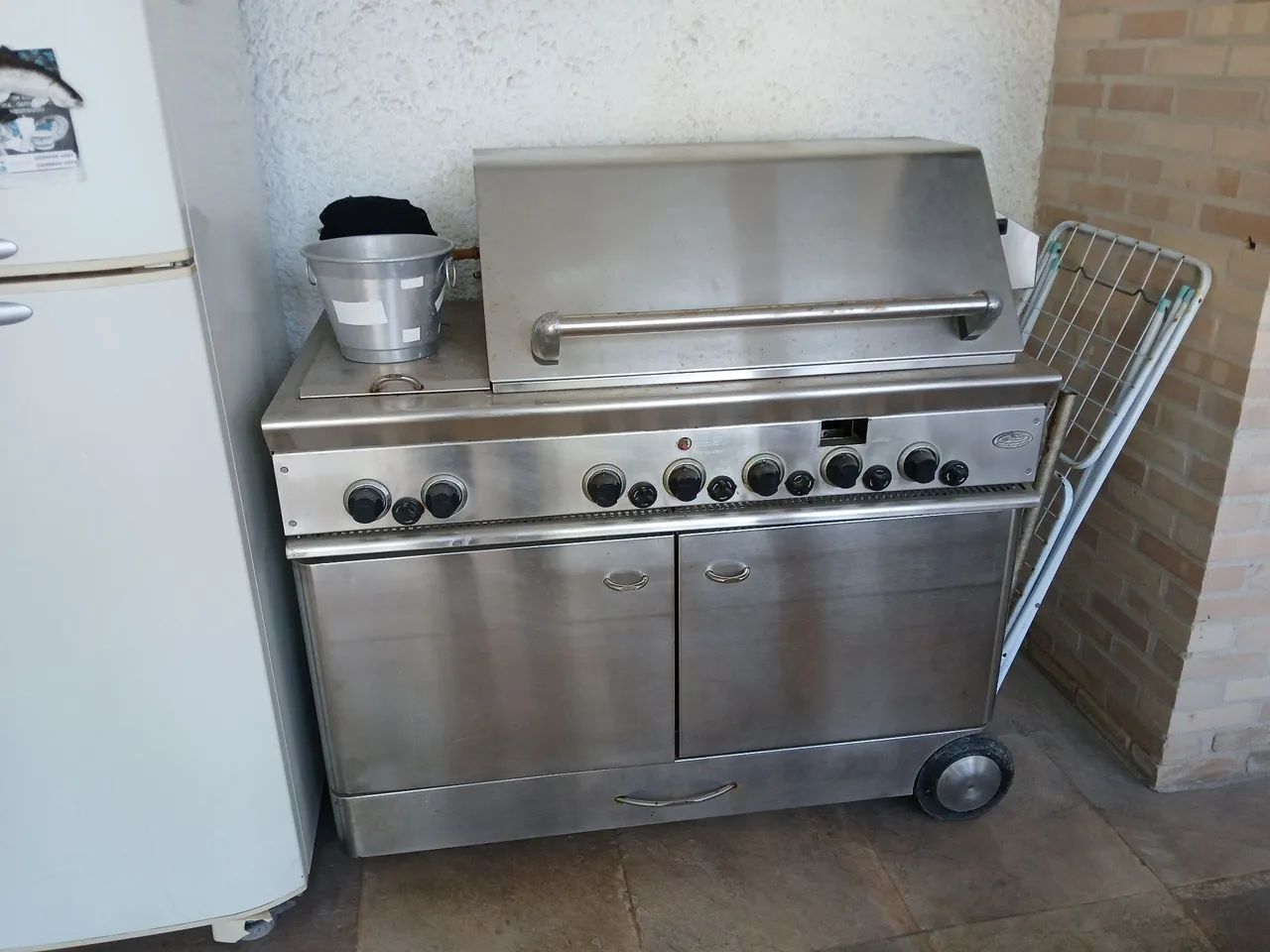 Churrasqueira de Aço Inox Importada  - Foto 3