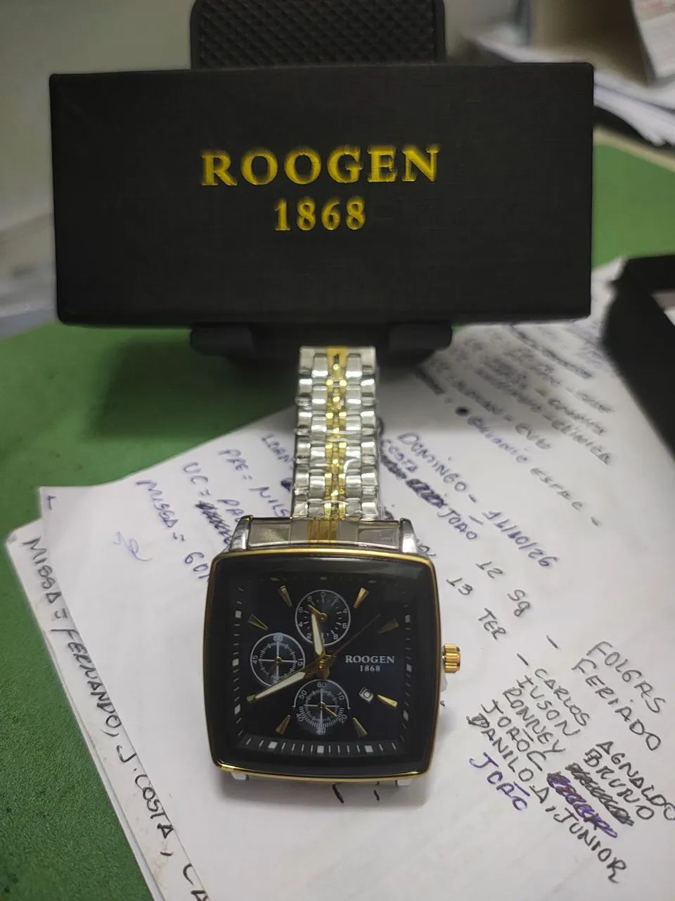 RELÓGIO ROOGEN 1868 NOVO  - Foto 3