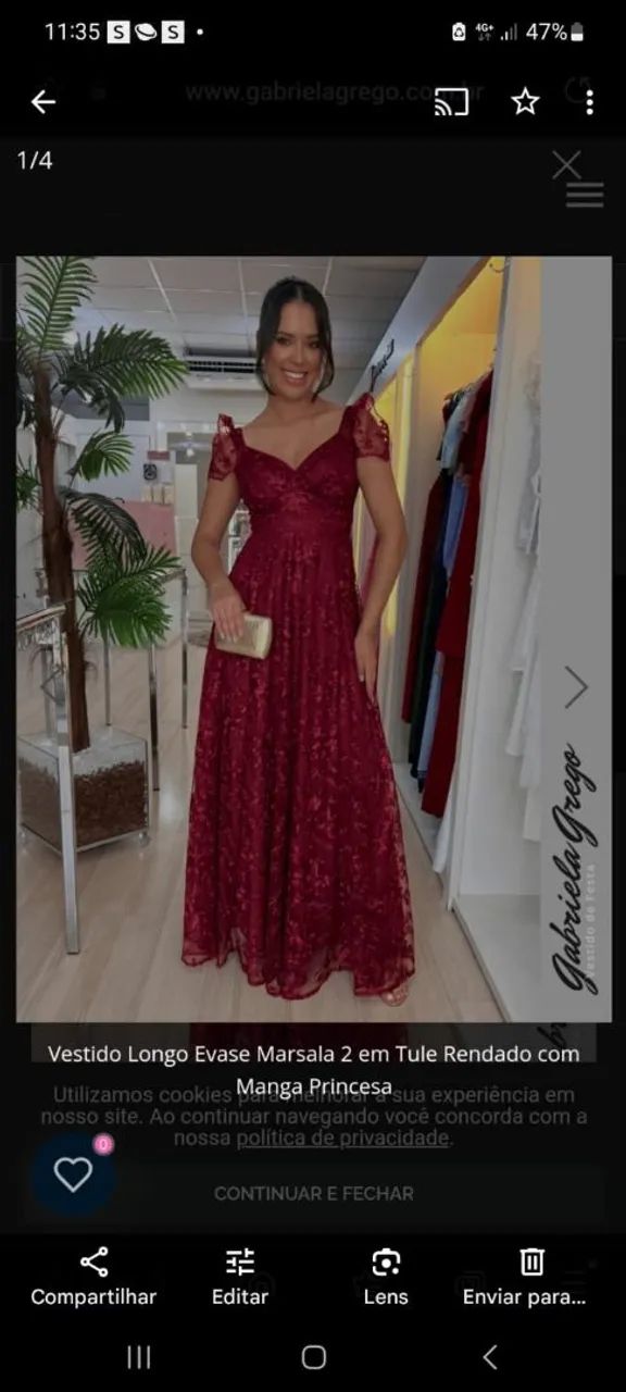 Vestido de festa