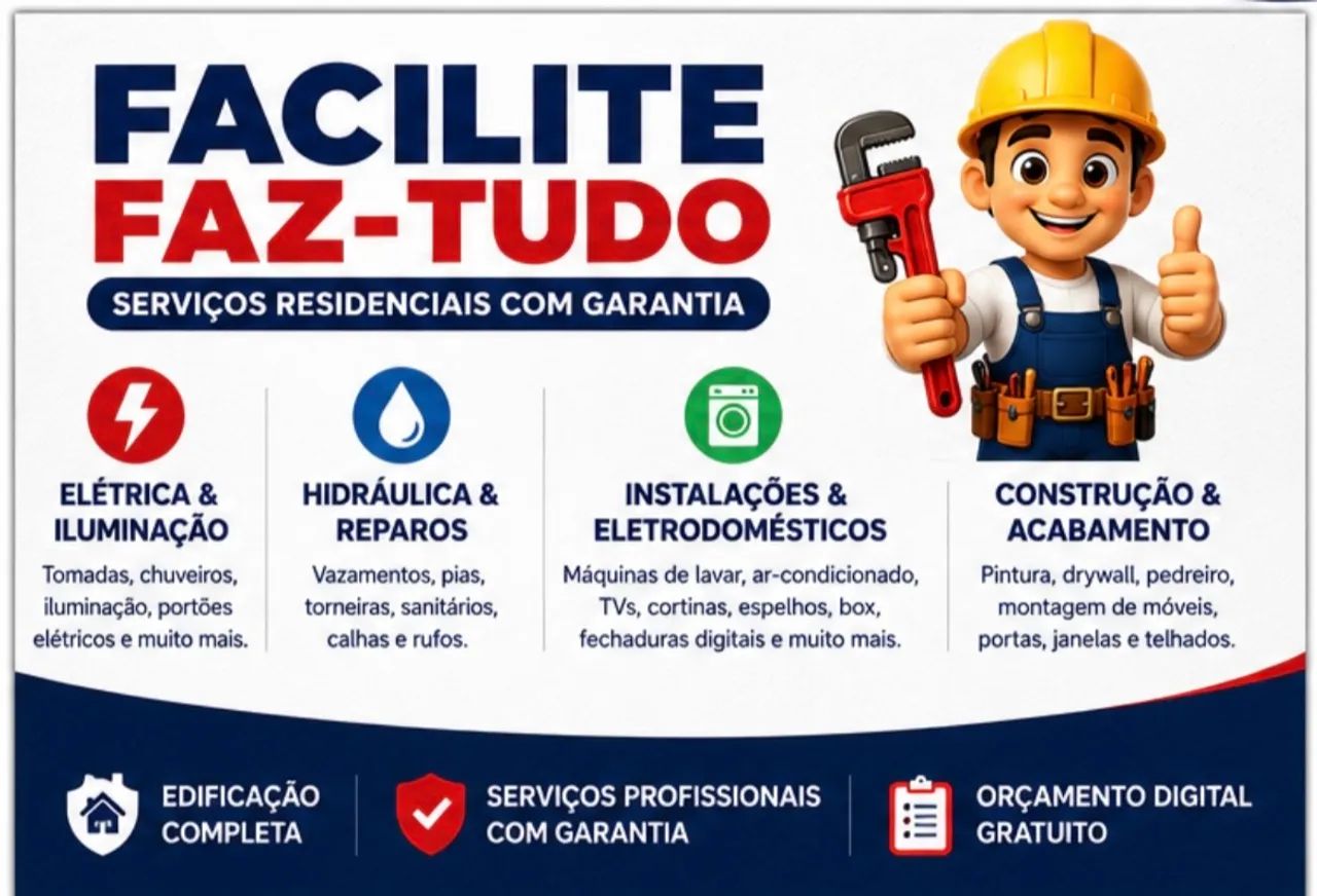 FAZ-TUDO  Marido de aluguel FACILITE - Foto 2