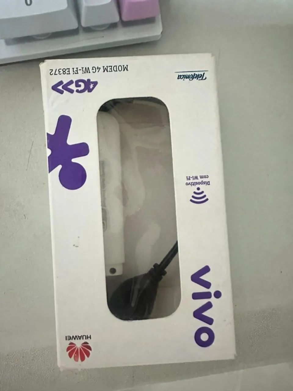 Modem USB 4G com Wi-Fi Huawei - Excelente Estado (Desbloqueado/Pega em qualquer operadora) - Foto 4