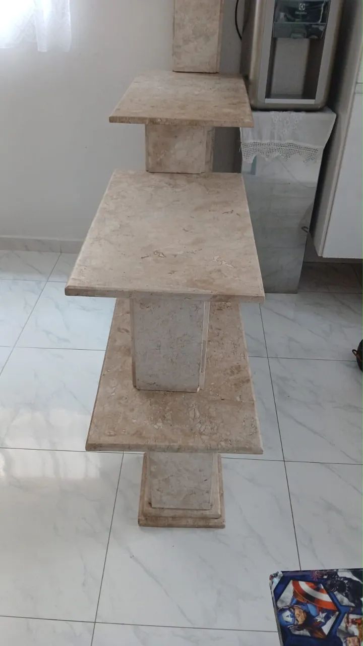 Móvel Modular em Mármore de Encaixe - Lindo e Versátil!