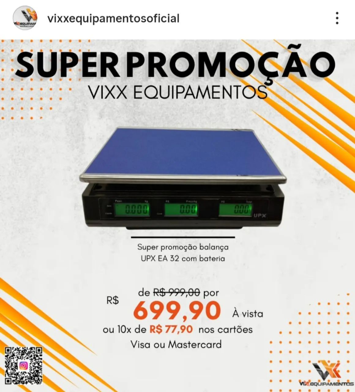 Balança eletrônica 