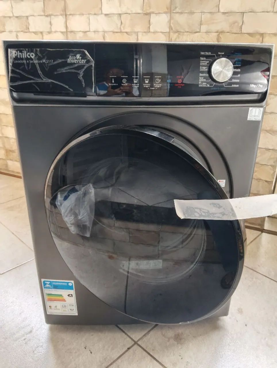 Lavadora e secadora Philco PLS11T - Foto 3