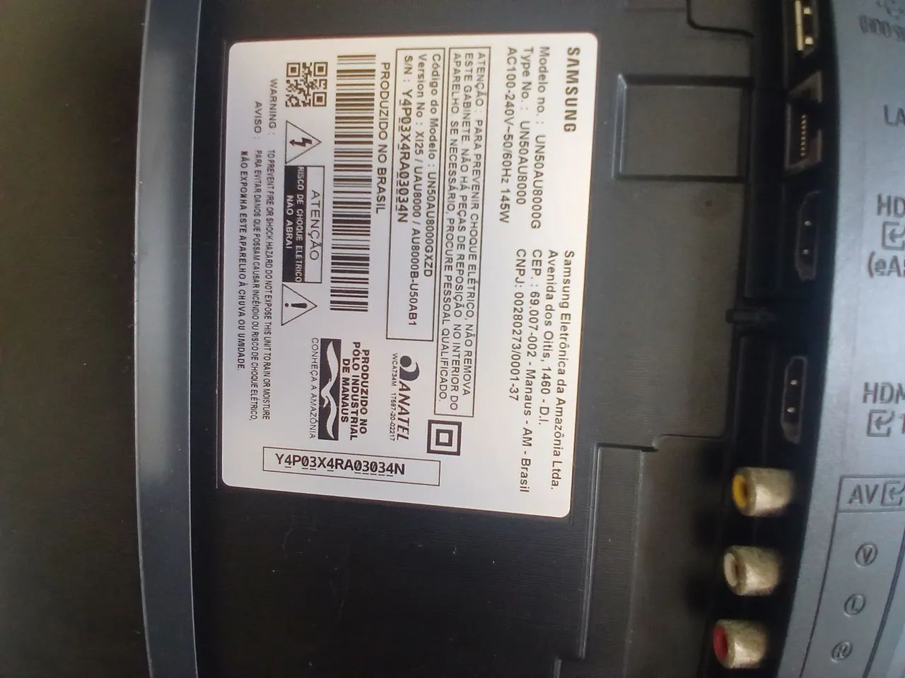 Vendo uma TV Samsung 50 polegadas com defeito - Foto 3