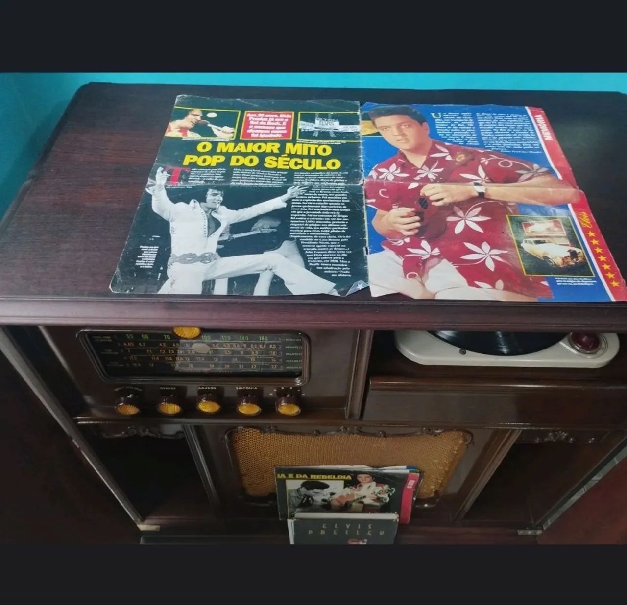 Rádio Vitrola Antiga - Foto 2