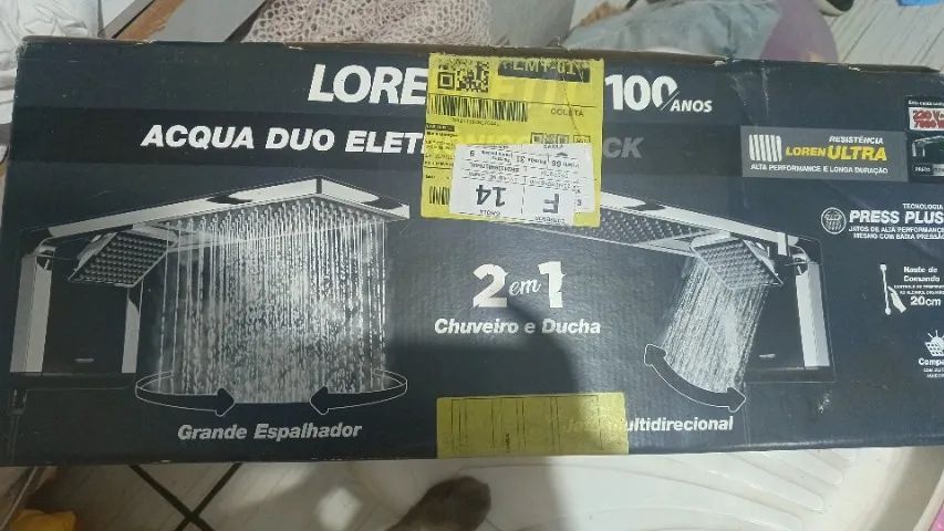 Chuveiro Aqua duo Lorenzetti 