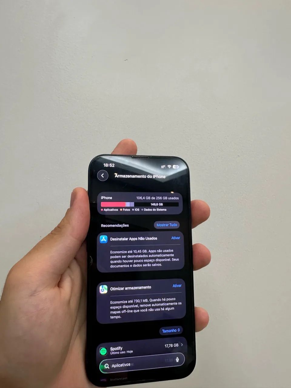 iPhone 13 256gb bateria 86% nunca aberto! - Foto 5