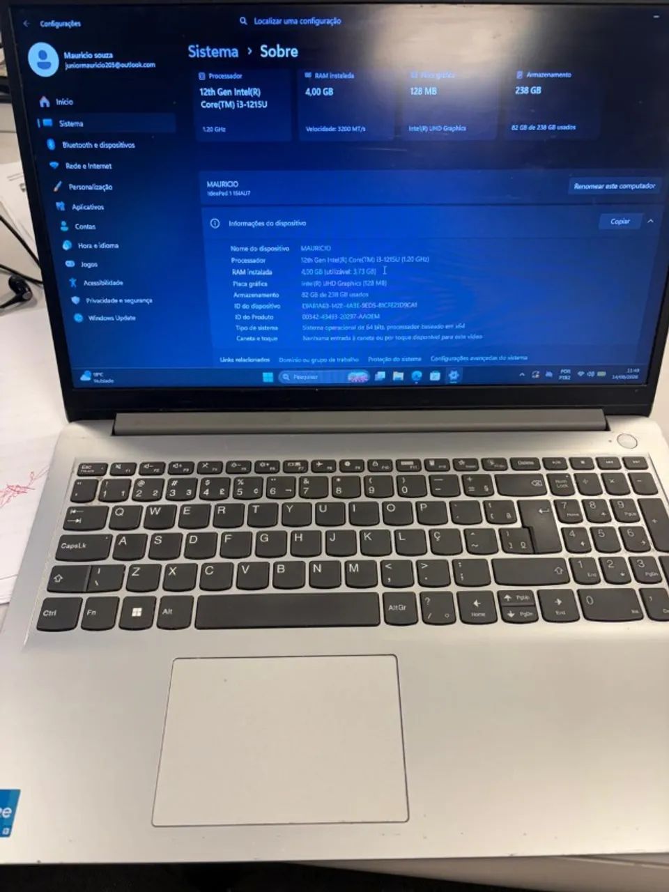 NOTEBOOK LENOVO - Foto 2