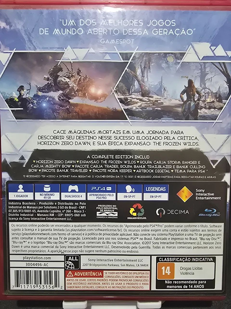 Horizon ZERO DAWN PS4 COMPLET EDITION - Foto 2