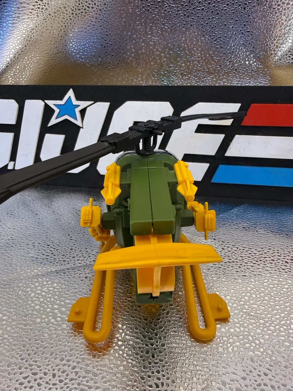 Gi Joe Locust Helicopter - 1990 - comandos em ação  - Foto 2