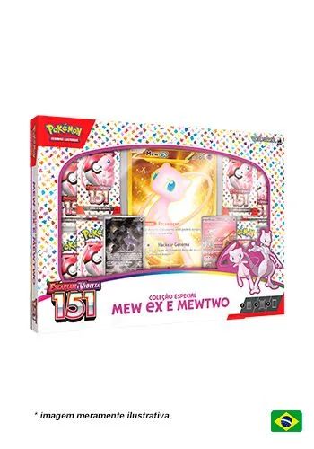 Box mew ex & mewtwo ex 151 tcg Pokémon