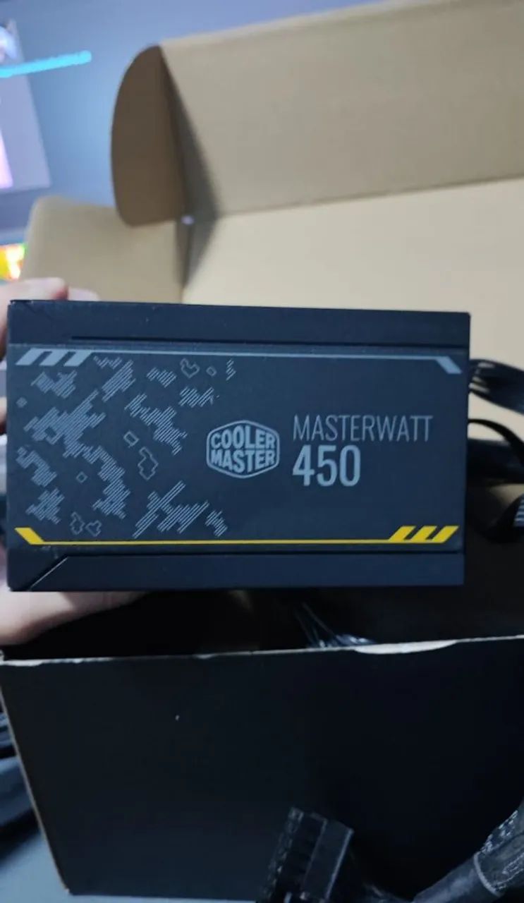 Fonte Cooler Master 450W Semi-Modular. - Foto 4