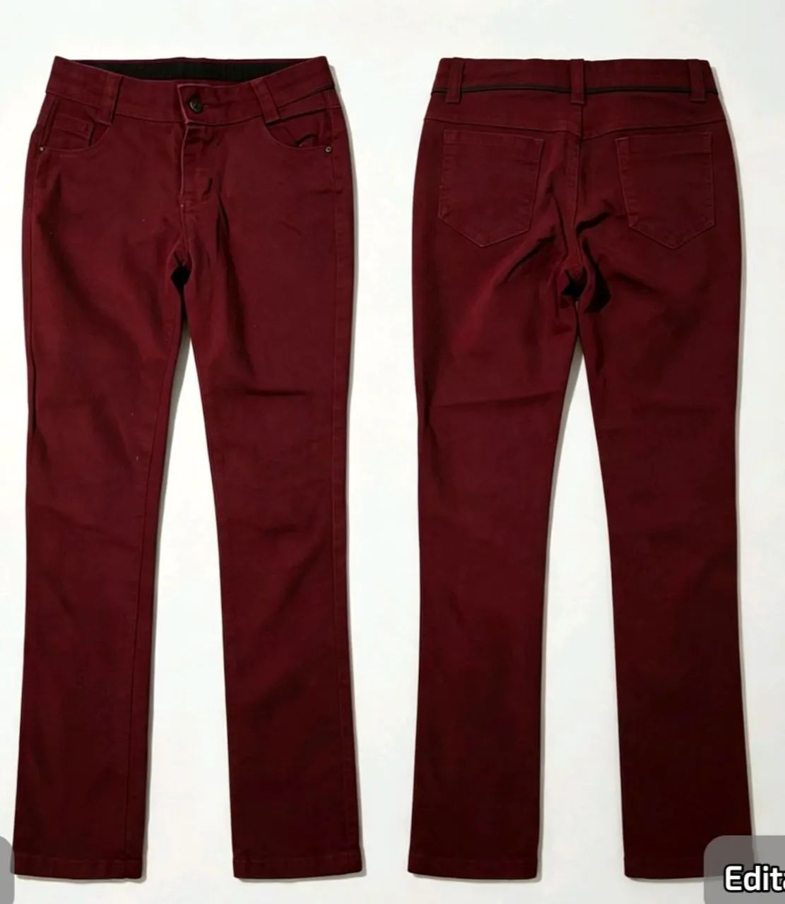 ? CALÇA VINHO MENINA / NUNCA USADA ?