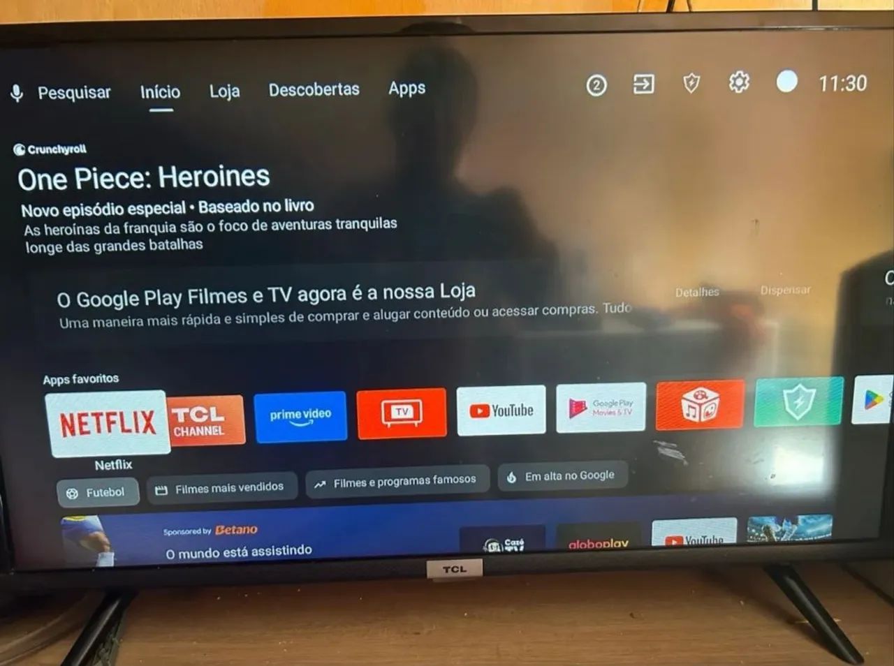Tv TCL 32 polegadas Android 4k - Foto 3