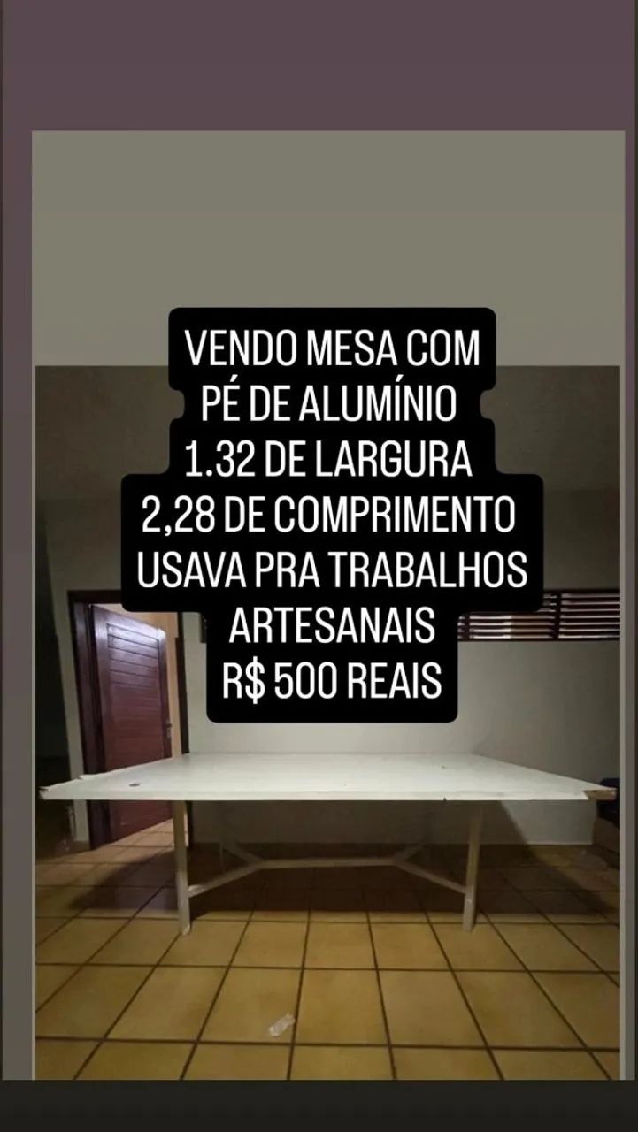 VENDO MESA PRA ARTESANATO 