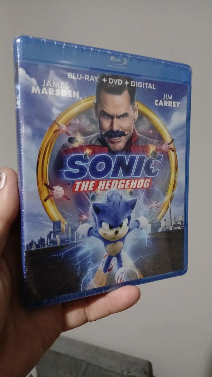 Blu-ray sonic 1 lacrado 