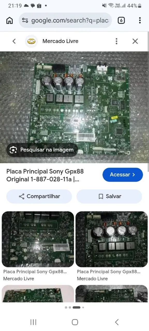 Placa gpx88 funcionando 