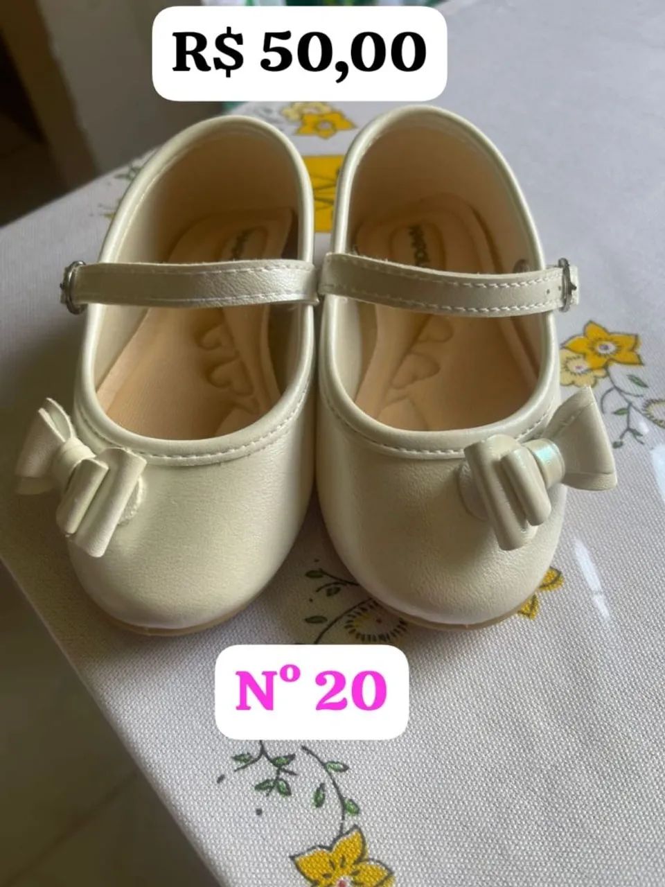 Sapatinhos para bebê menina - Foto 6