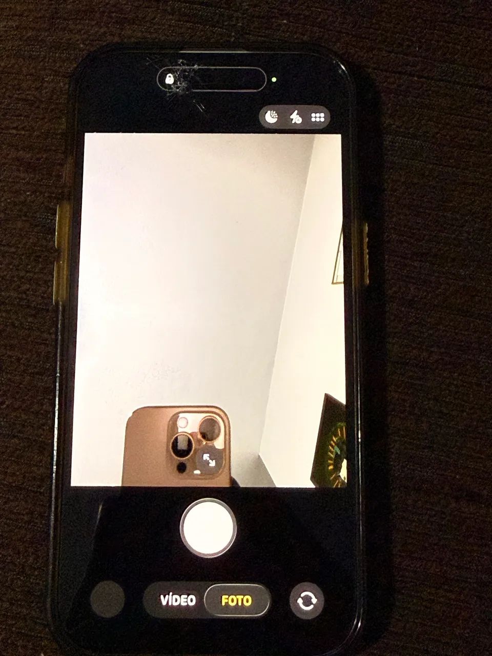 iPhone 15 128 GB tela trincada - Foto 4