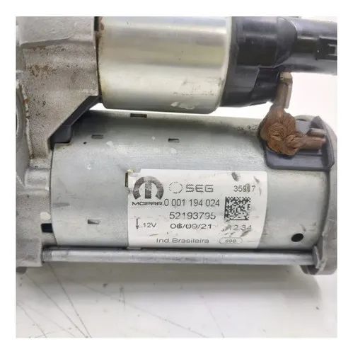 Motor Arranque Cronos 1.0 3cc 1.3 4cc 2016 2025 52193795 12v - Foto 9
