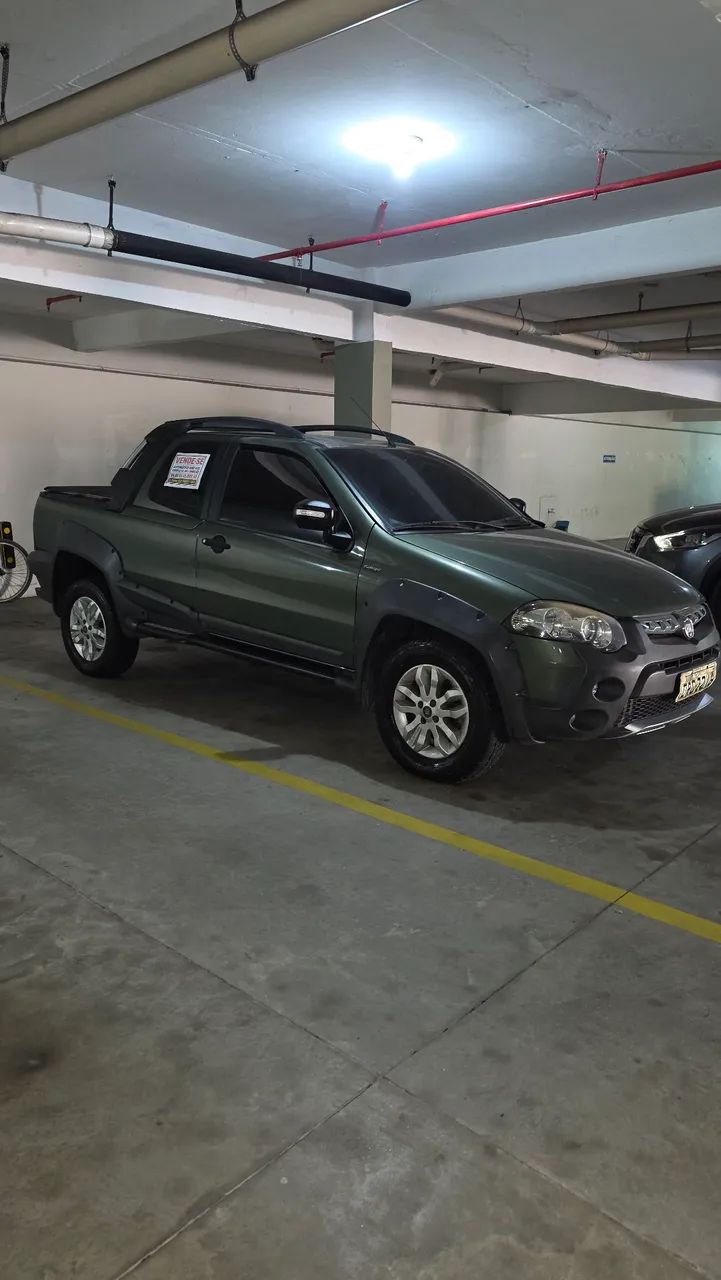 Fiat Strada Adv.1.8 16V Dualogic Flex CD 2013 - Foto 5