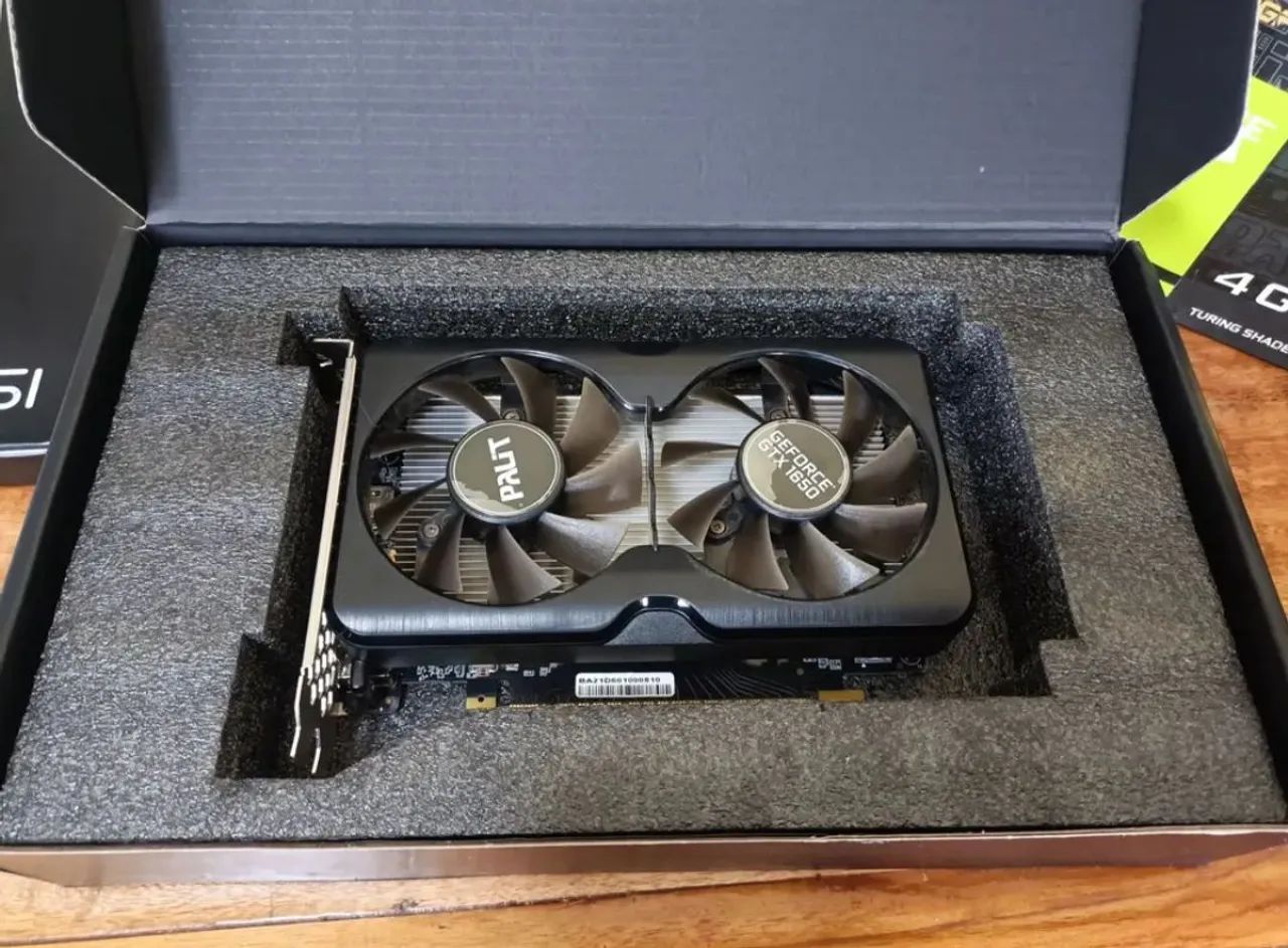 Gtx 1650 palit 4gb - Placas de Vídeo - Vila Esperança
