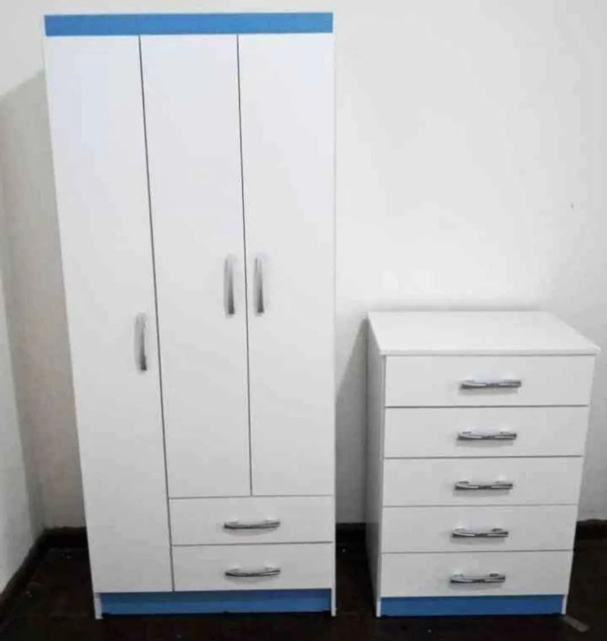 Guarda roupa 3P 2G + Cômoda 5G - Foto 2