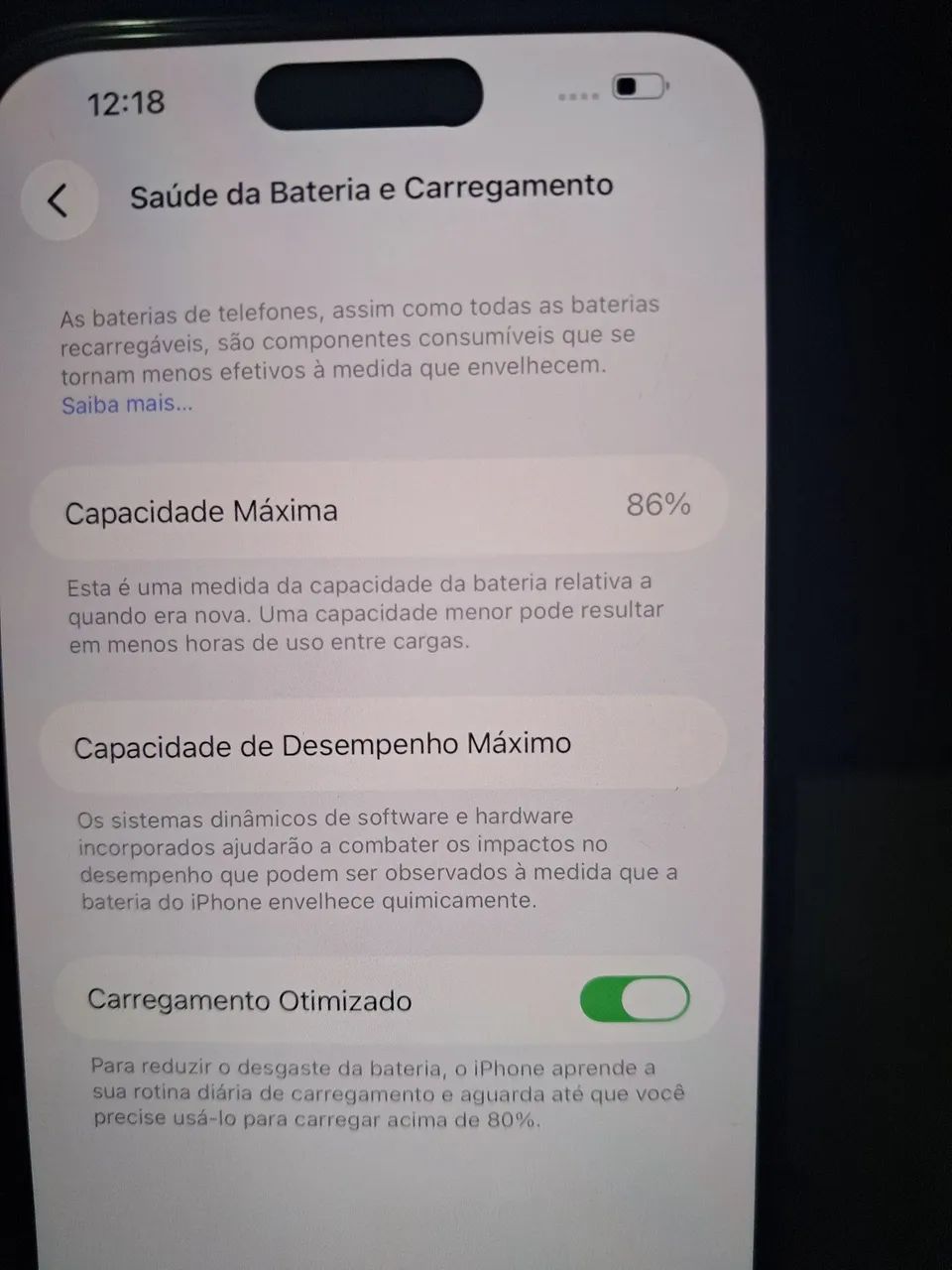 Iphone 14 pro max 86% 128gb completo original - Celulares e