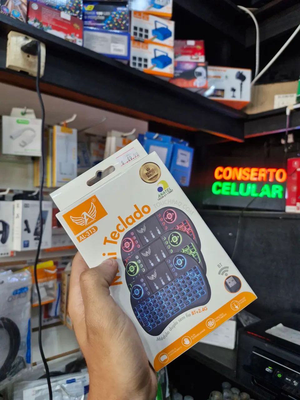 Mini teclado smart