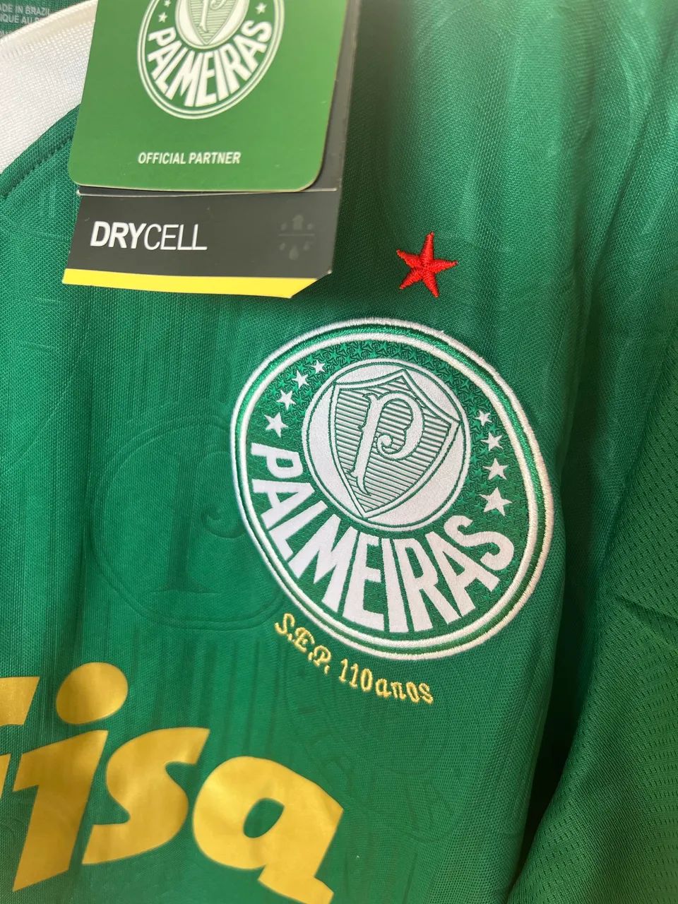 camisa palmeiras home 2023 (tamanho m) - Foto 4
