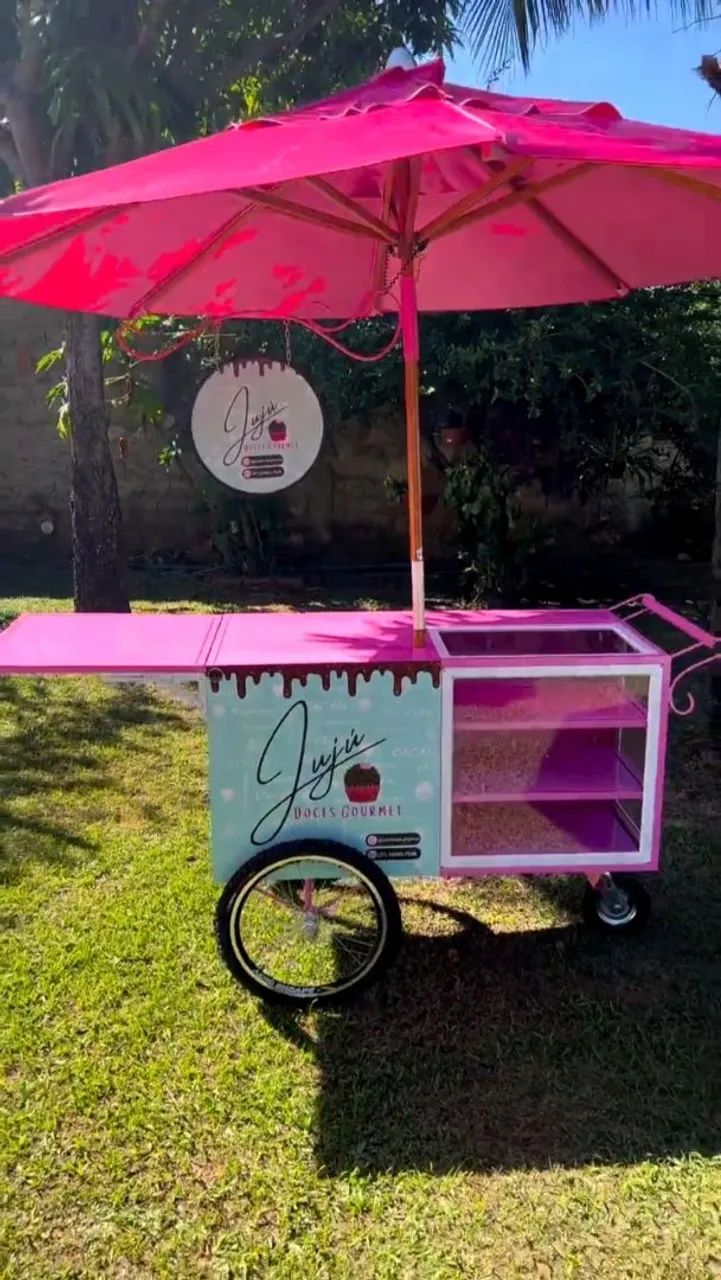 Carrinho Gourmet Food Kart - Novo