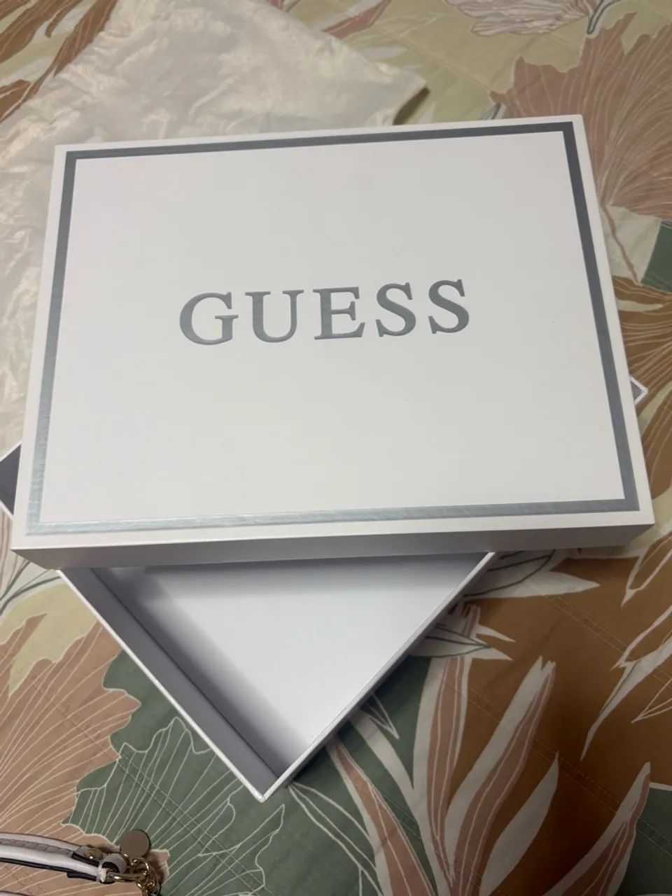 Bolsa Guess branca trançada - Foto 2