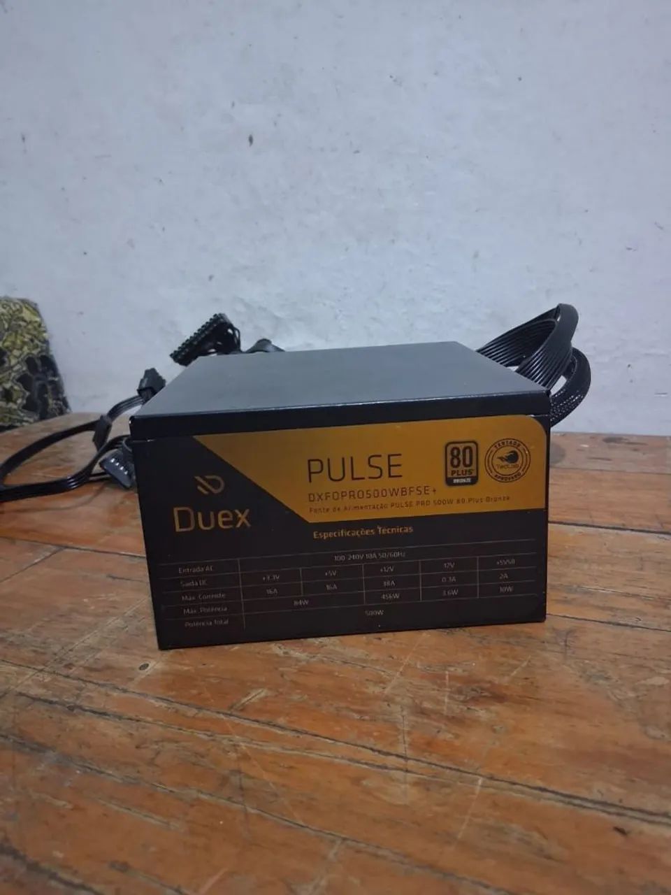 Fonte 500W funcionando perfeitamente 