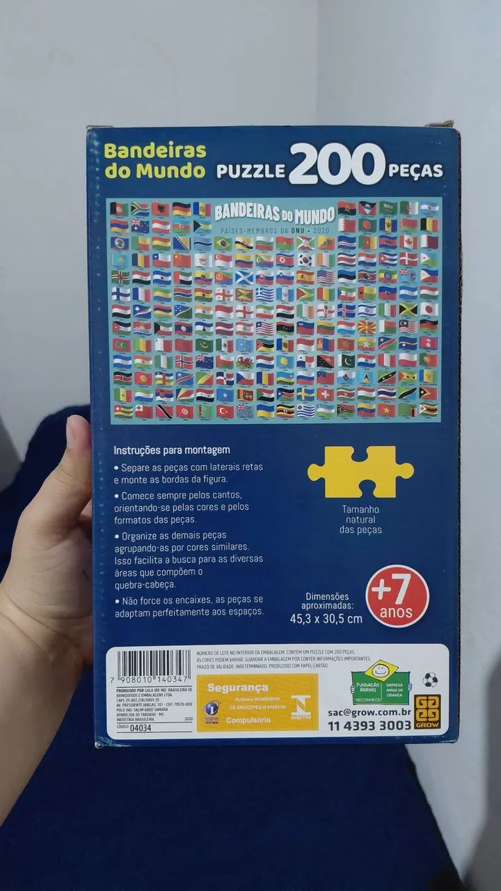 QUEBRA-CABEÇA DOS MAPAS - Foto 3