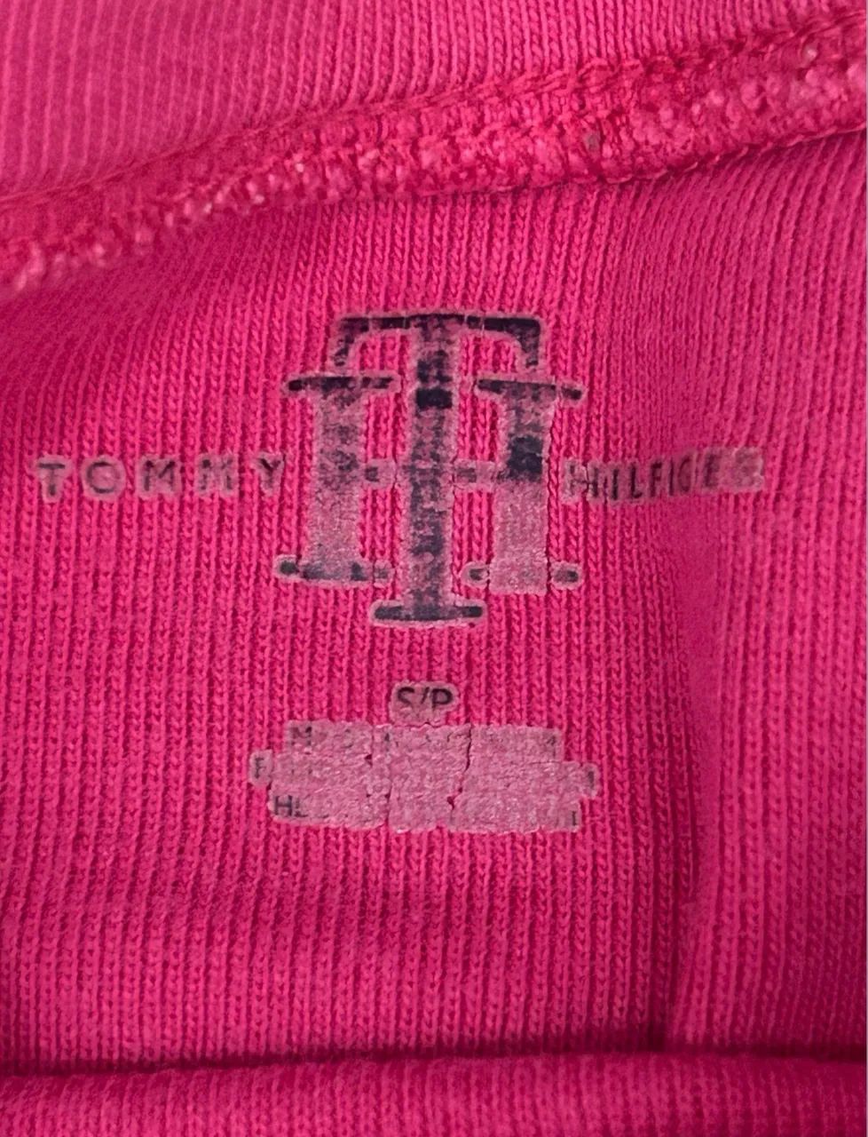 blusa tommy hilfiger rosa p - Foto 3