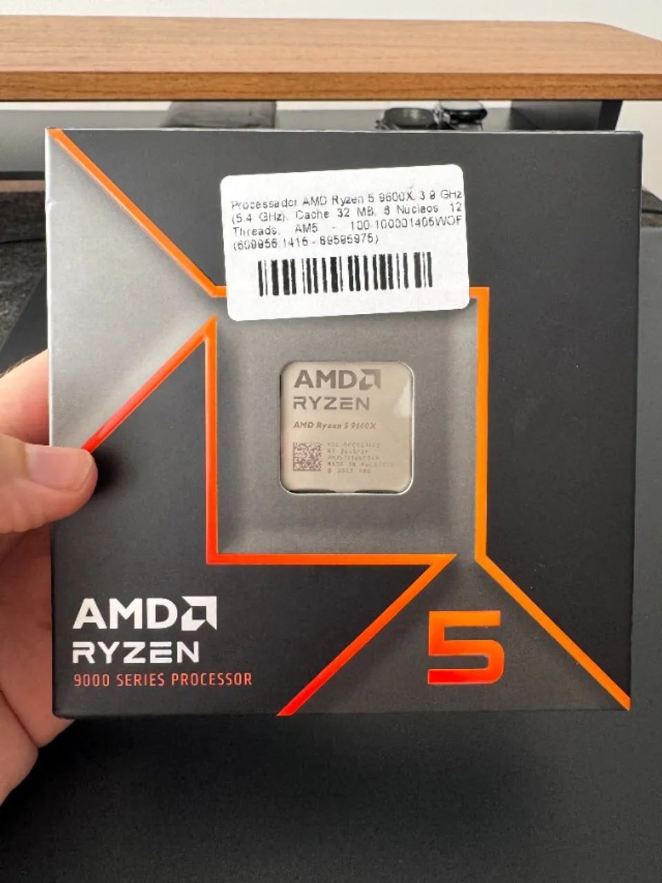 Ryzen 5 9600x com caixa - Foto 2