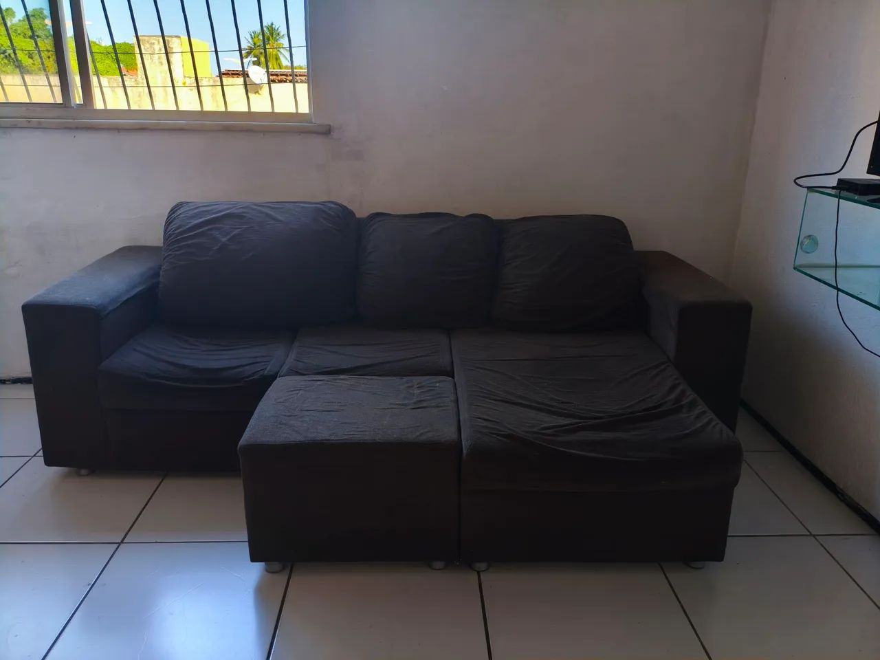 VENDE-SE SOFÁ + PUFF  - Foto 4